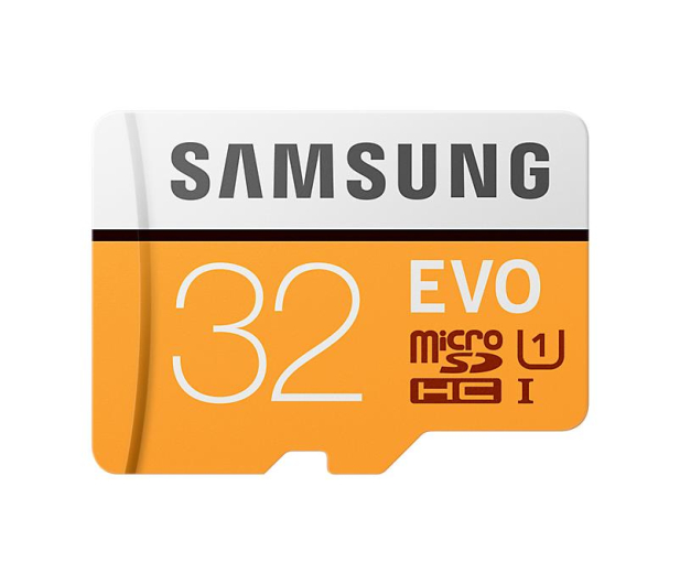SAMSUNG EVO microSD 32GB 95MB/s + SD
 MB-MP32GA/EU - 360771 - zdjęcie
